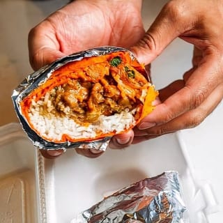 Butter Chicken Burritos