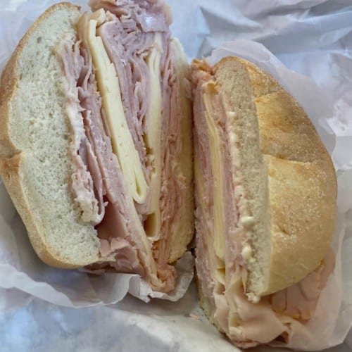 Honey Turkey Breast Sandwich.