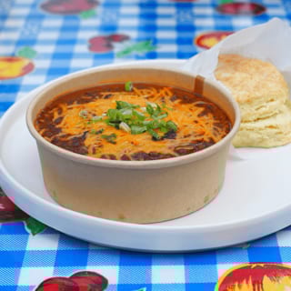 Chili Bowl and Biscuit