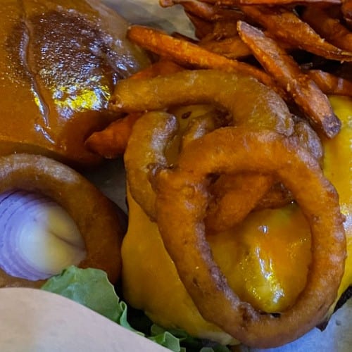 Buckin' Bronc Burger.