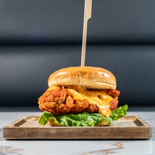 Flaming Zinger Burger