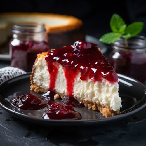Raspberry Cheesecake.