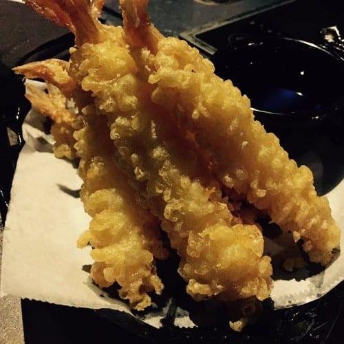 Shrimp Tempura.