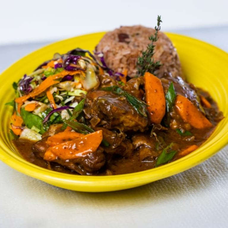 Brown Stew Chicken: A Jamaican Delight