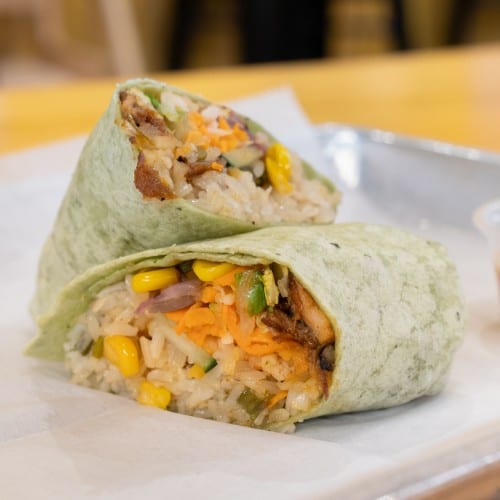 Tofu Pineapple Viet-Wrap (L).