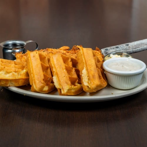 Chicken & Waffles Combo.