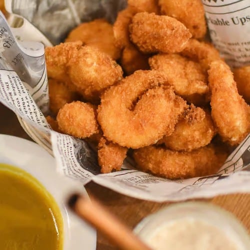 Shrimp Katsu W/ Curry 吉列咖喱蝦球.