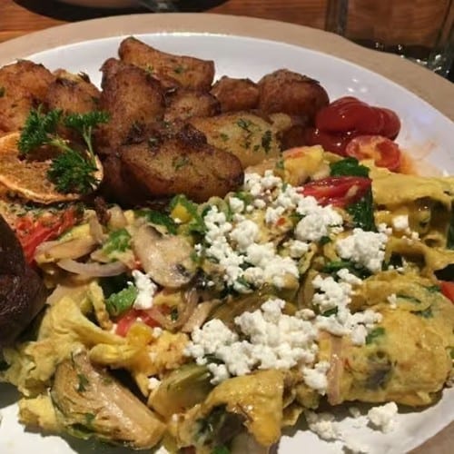 Vegetarian Scramble.