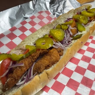 Large Breaded Chicken Breast Sub 22"