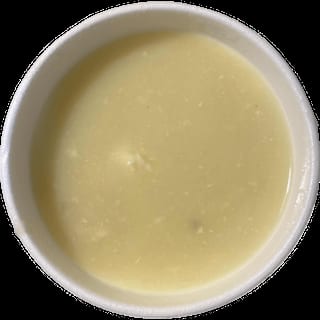 Bowl of Soup with Crackers