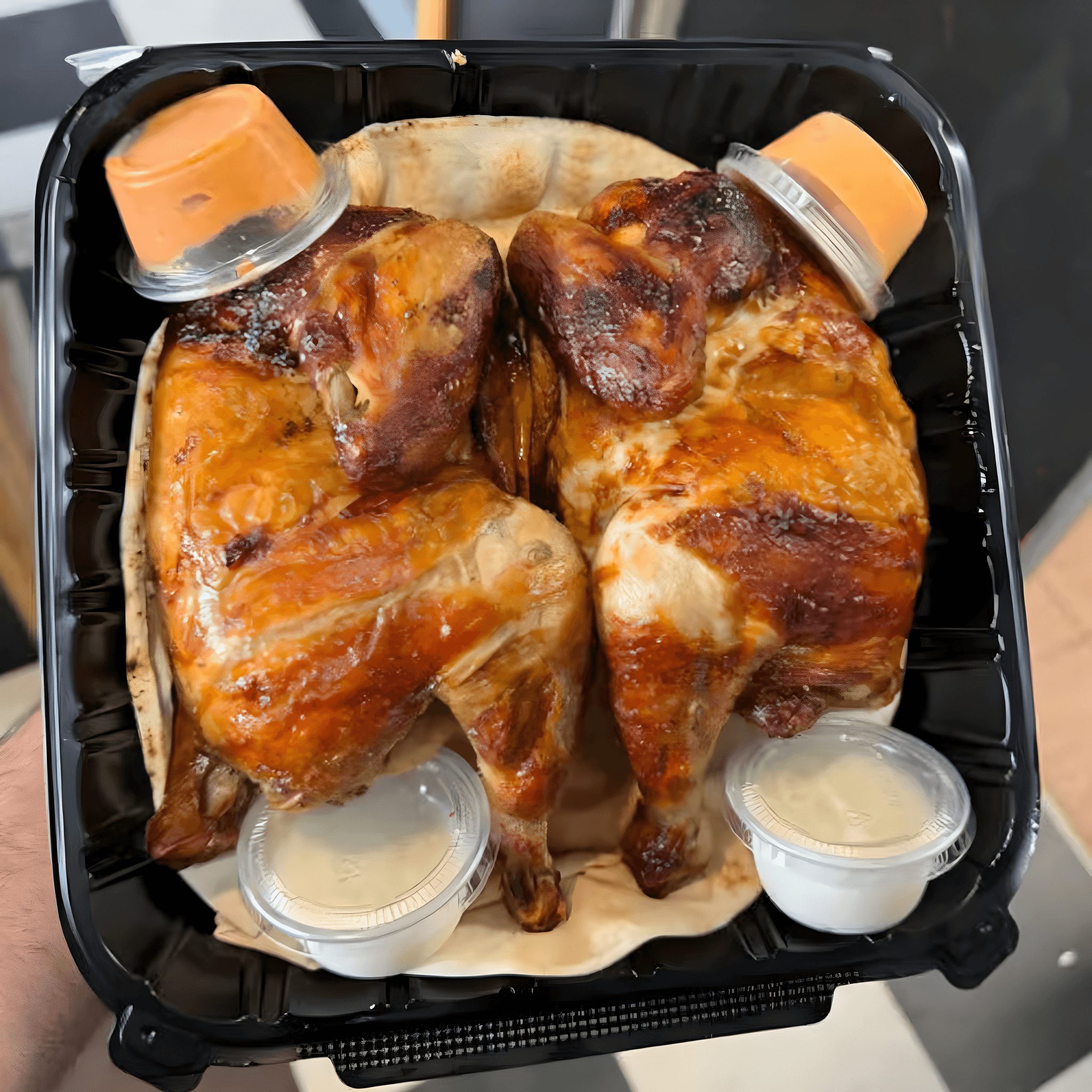 Whole Chicken (1 hour wait time).