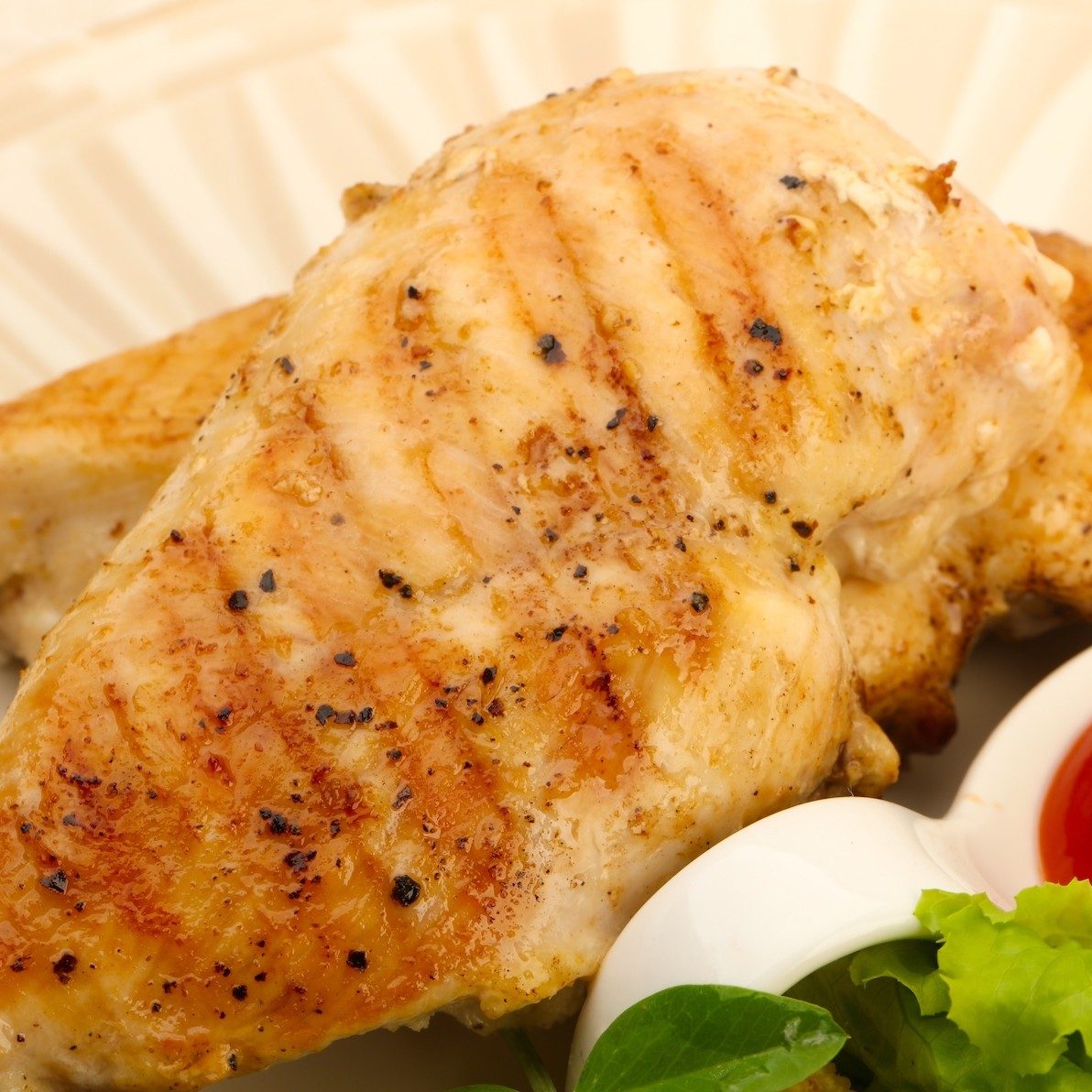 Breaded Chicken (2 Pieces).