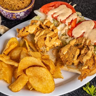 Softshell poboy