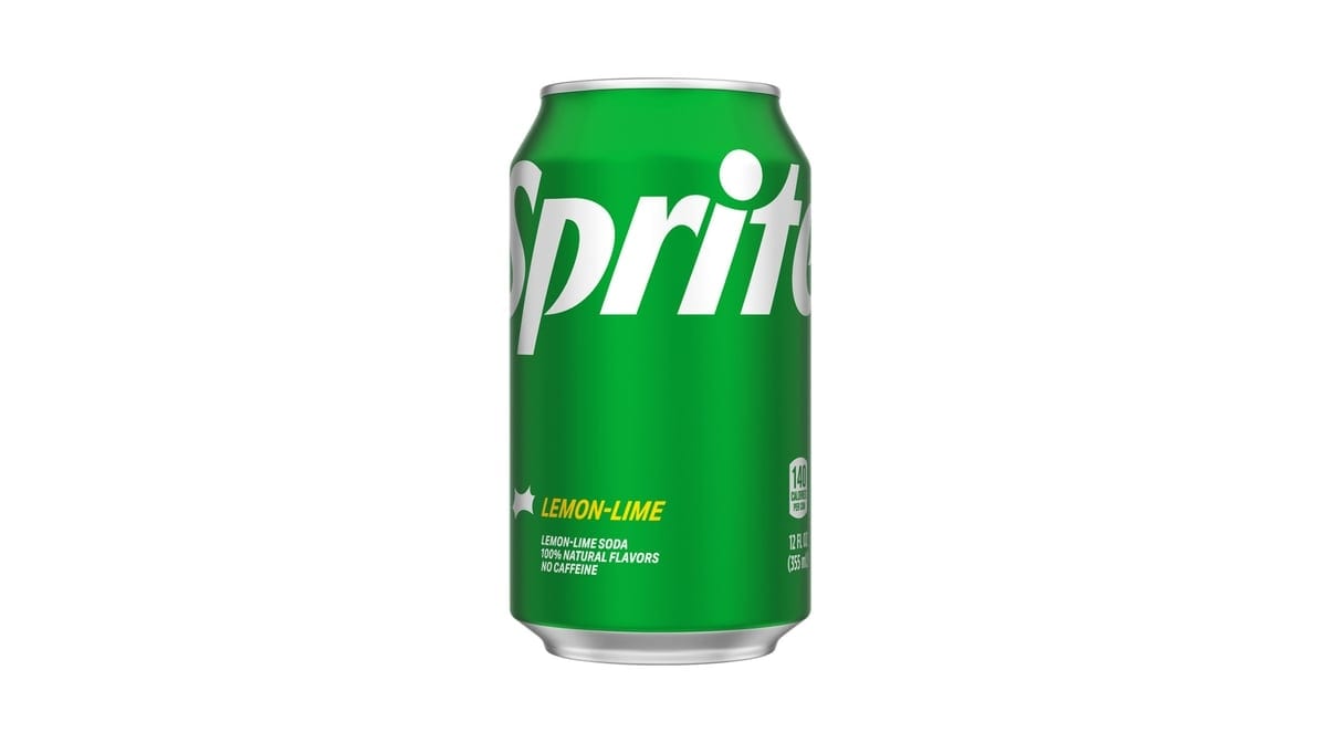 Sprite 12oz Can.