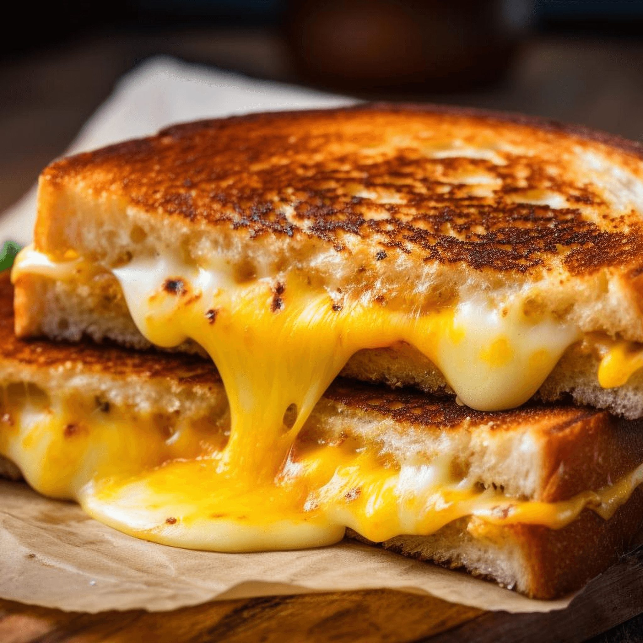 Grilled Cheese Sandwich.
