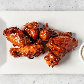Wood Fire Wings (6 Pieces)