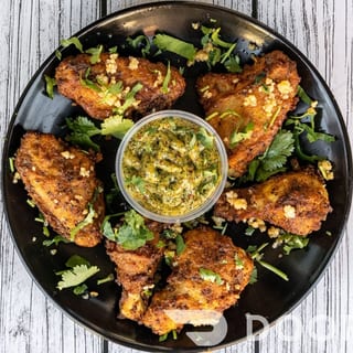Garlic & Masala Wings (Bone-In)