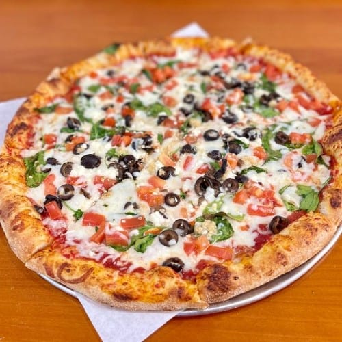 Vegetarian Special Pizza.