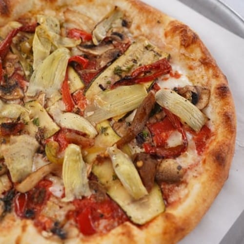 Vegetariana Pizza.