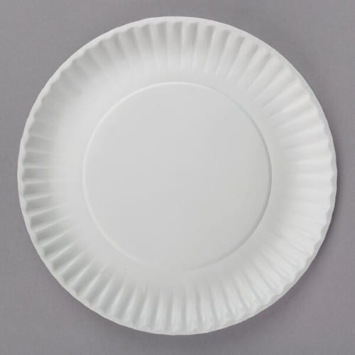 Paper Plates (coated).