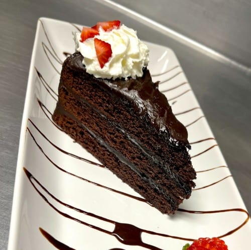 Chocolate Cake.