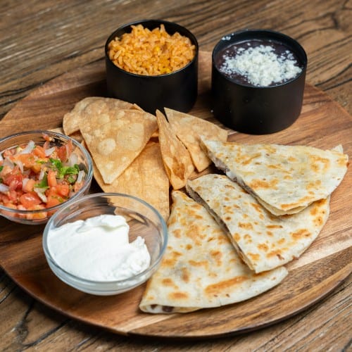 Kids Quesadilla Meal.