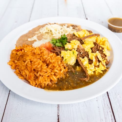 Machaca Plate.
