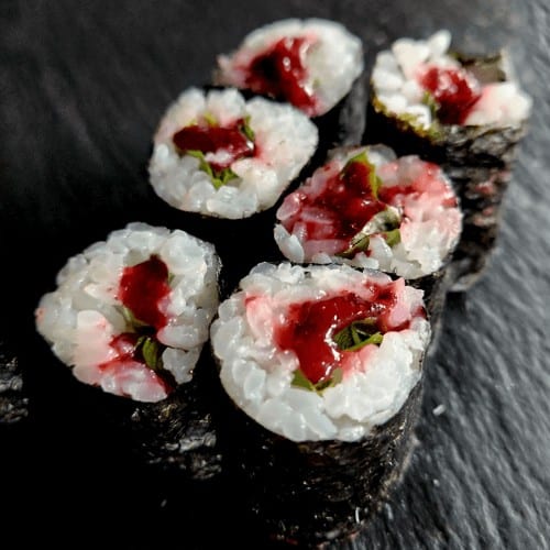 Ume Shiso Maki Roll.