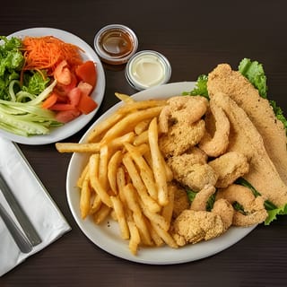 LF6. Seafood Fried Combo