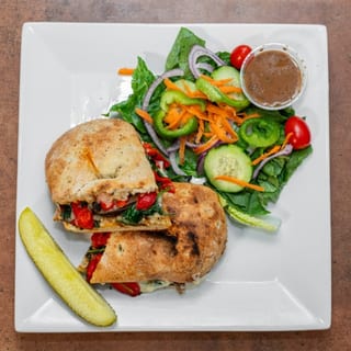 Portobello Veggie Melt Sandwich