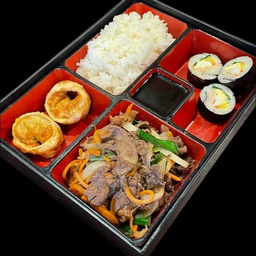 Bulgogi Lunch Box.