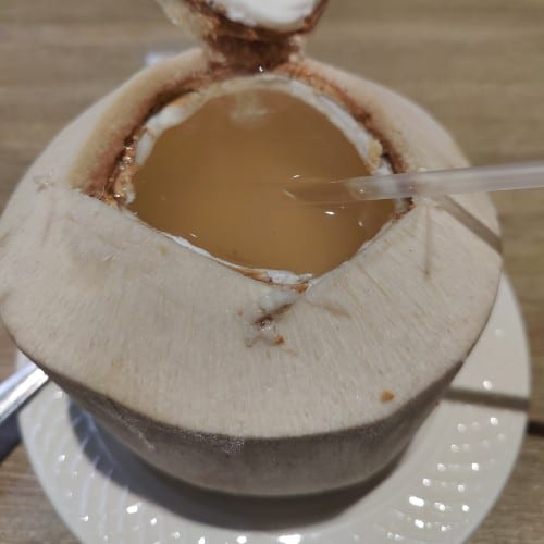 Young Coconut Juice.