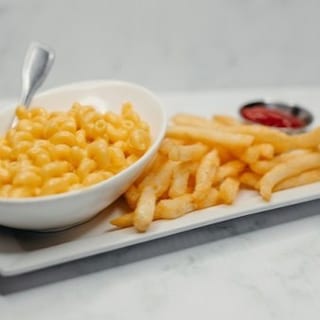 Mac and Cheese with Fries