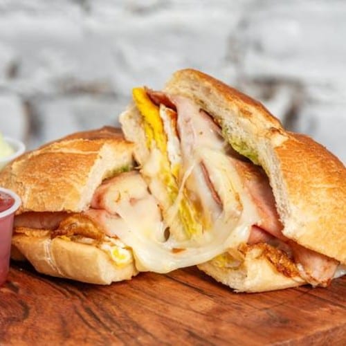 Misto Quente - Ham & Cheese Sandwich.