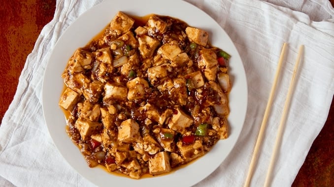 Szechuan Spicy Tofu (Ma Po Tofu).