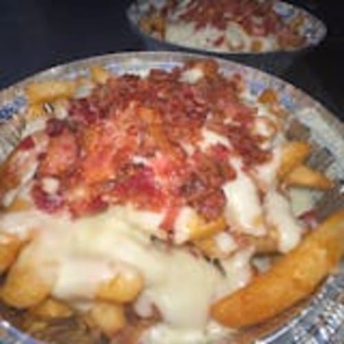Bacon Cheese Fries.