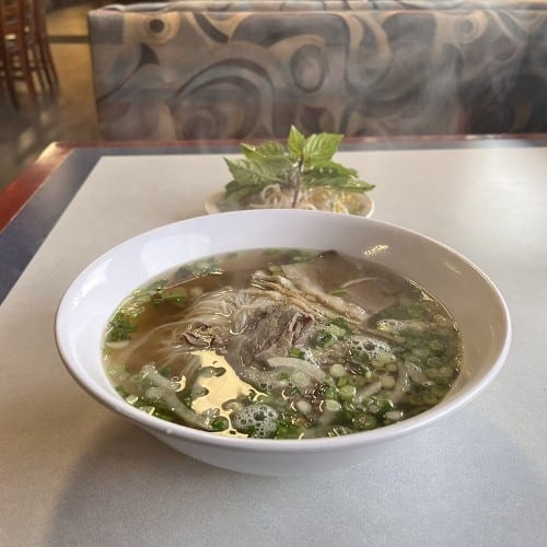 2. Pho Tai Nam    (Pho with Sliced thin Eye round beef and cooked Brisket beef).