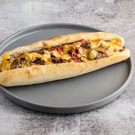 Buffalo Ranch Philly Sandwich.