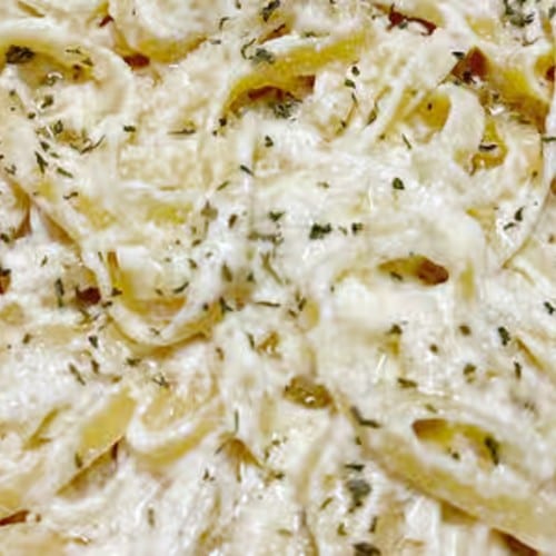 Fettuccine Alfredo.
