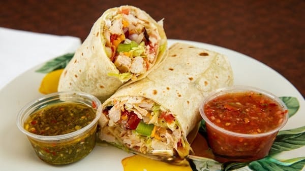 Chicken Fajita Wrap.