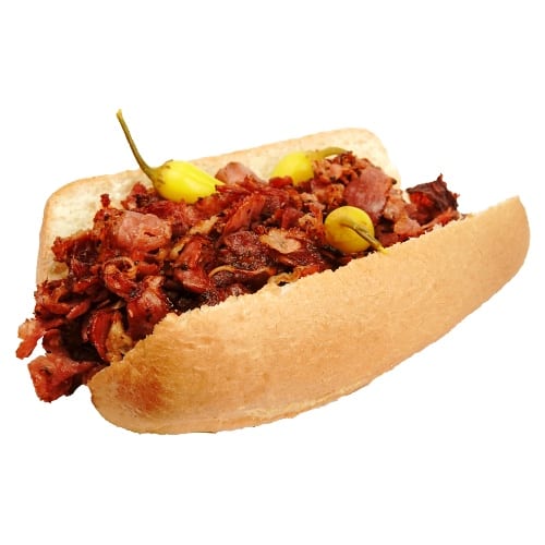 Pastrami Sub Sandwich.