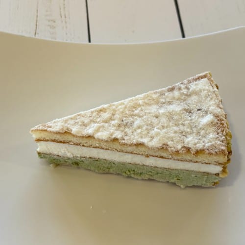 Pistachio and Ricotta Cake.