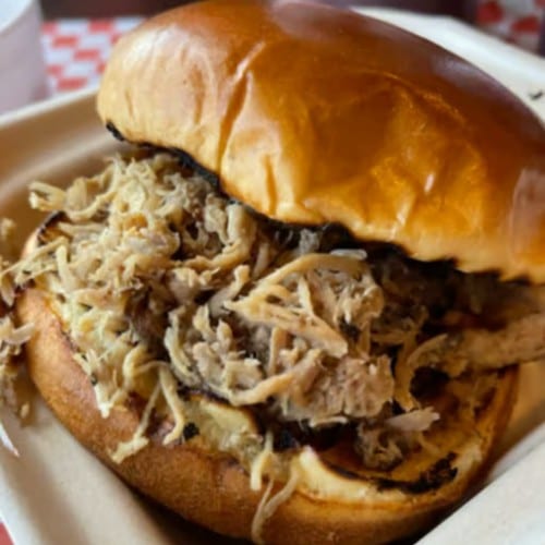 Smoked Chicken Sandwich.