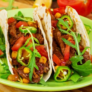 Two Beef Tacos*