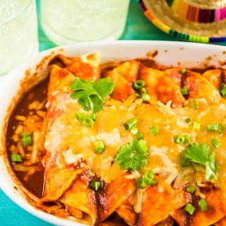 Chicken Ranchero Enchiladas