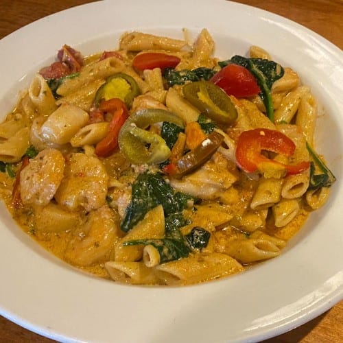Cajun Chicken Pasta.