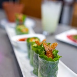 Crispy Shrimp Spring Rolls