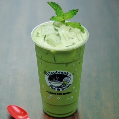 Mt17. Matcha Green Milk Tea.