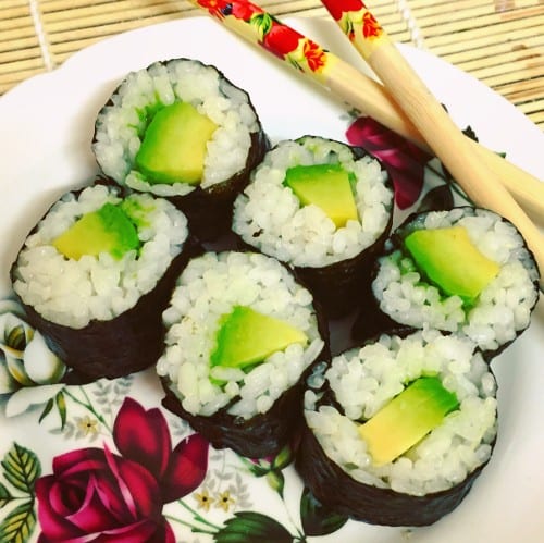 Avocado Maki.