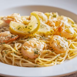 Shrimp Scampi Lunch